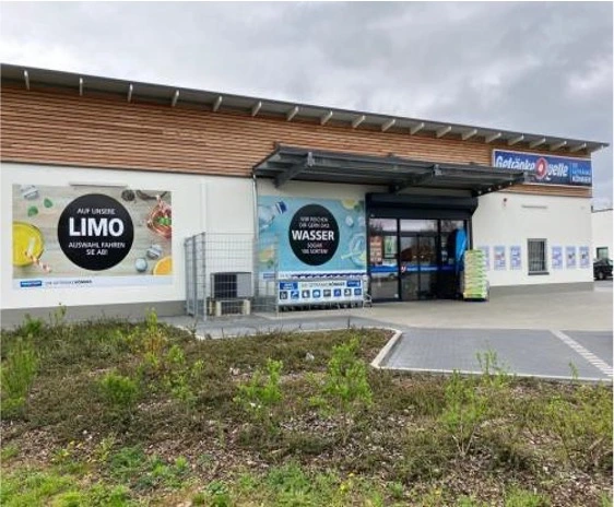 Moderner Getränkefachmarkt